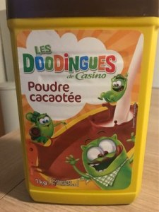 Les Doodingues Poudre Cacaptée 450 G
