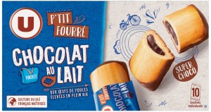 P'tit Chocolat au Lait Biscuits 10 Sachet Indiciduels