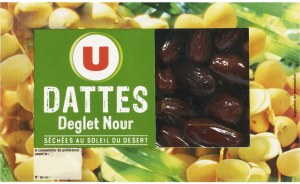 Dattes Deglet Nour Séchée Au Soleil