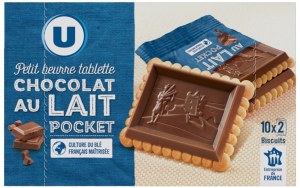 Petit Beurre Tablette Chocolat Au Lait 10 x 2 Biscruit