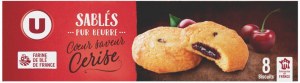 Sablés Pur Beurre Cerise 8 Biscuits