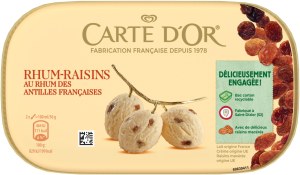 Carte D'or Rhum-Raisins 900 ML