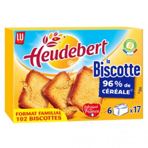 Biscotte Heudebert 102 Biscottes