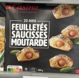 20 Feuilletes Saucisses Moutarde
