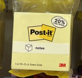 Cube Jaune Post-it 3 G
