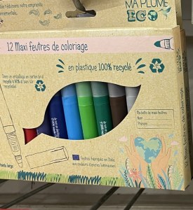 Etui Carton 12 Maxi Feutres De Coloriage