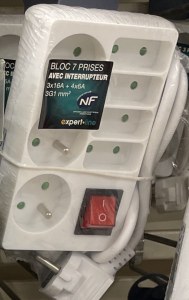 Bloc 7 Prises