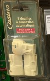 3 Douilles E14