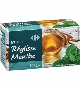 Infusion Reglisse Menthe 25 Sachets