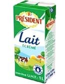 Président Lait Écrémé 1 L