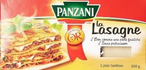 Lasagnes 500 G