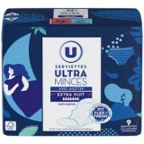 Serviettes Ultra Minces x 9