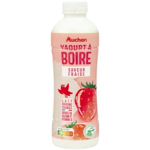 Yaourt A Boire Saveur Vanille Fraise