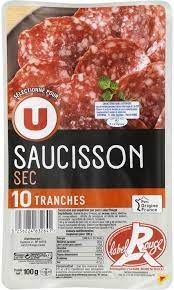 Saucisson Sec 10 Tranches 100 G