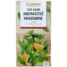 Thé Noir Aromatisé Mandarine 25 Sachets