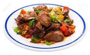 Viande De Boeuf Aux Legume Verts