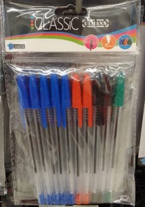 Pochette 10 Stylos